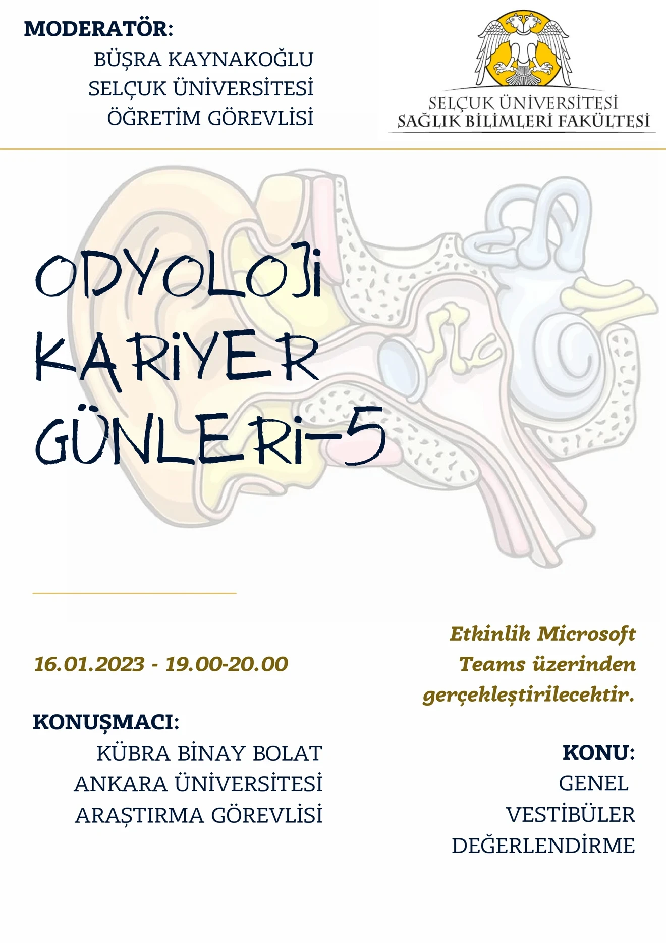 Department of Audiology Career Days - General Vestibular Evaluation